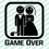 Thumbnail: Game Over, Wedding Day Decal, Quirky Gamer Wedding Favours