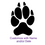 Thumbnail: Dog Paw Print Memoriam Decal, Customizable Memorial Sticker, Cat Paw Memorial