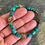 Thumbnail: Turquoise With Gold Vermeil Bracelet