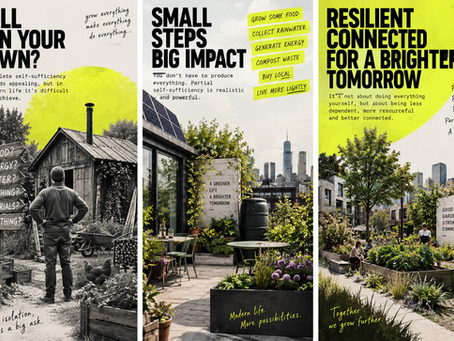What If Self Sufficiency Could Meet Modern Life Half Way While Encouraging Social Connection and Community? Resilence is the Answer!