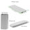 Thumbnail: Ультра тонкий аккумулятор портативный Power Bank 5000 mAh