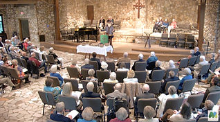Preaching Upper Anderson communion worsh