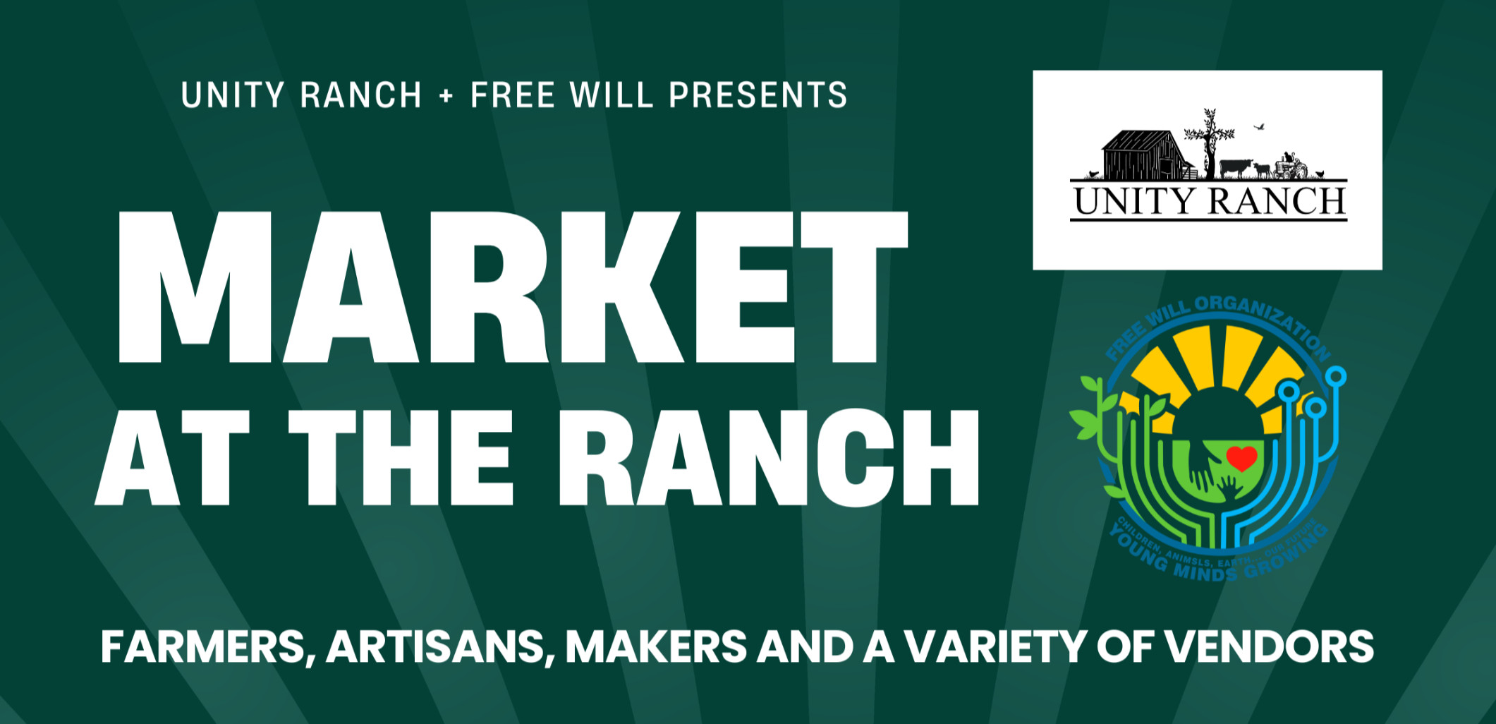 MARKET AT THE RANCH | FREE WILL KIDS T UNITY RANCH