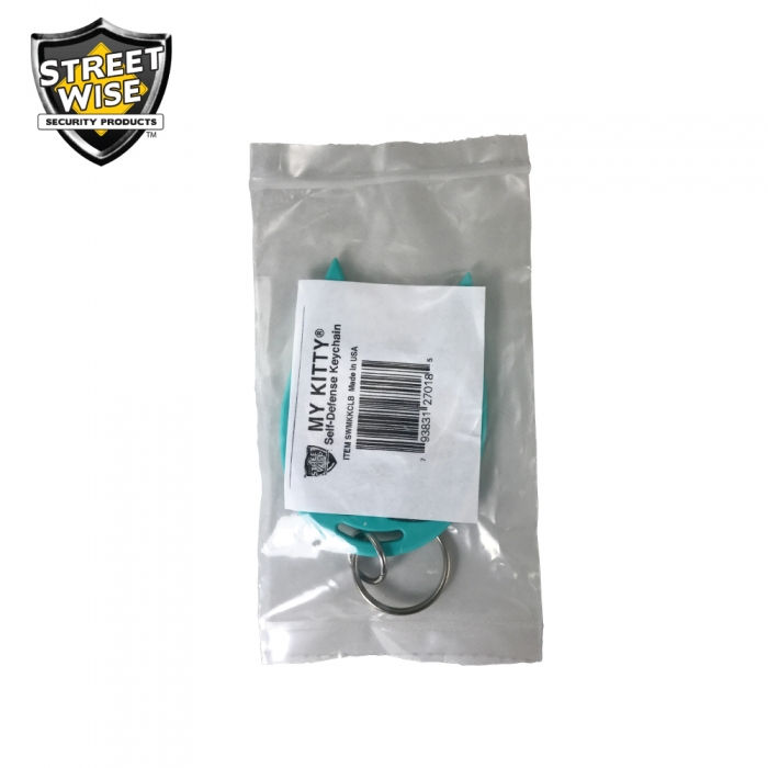 Thumbnail: Streetwise My Kitty Self-Defense Keychain Light Blue
