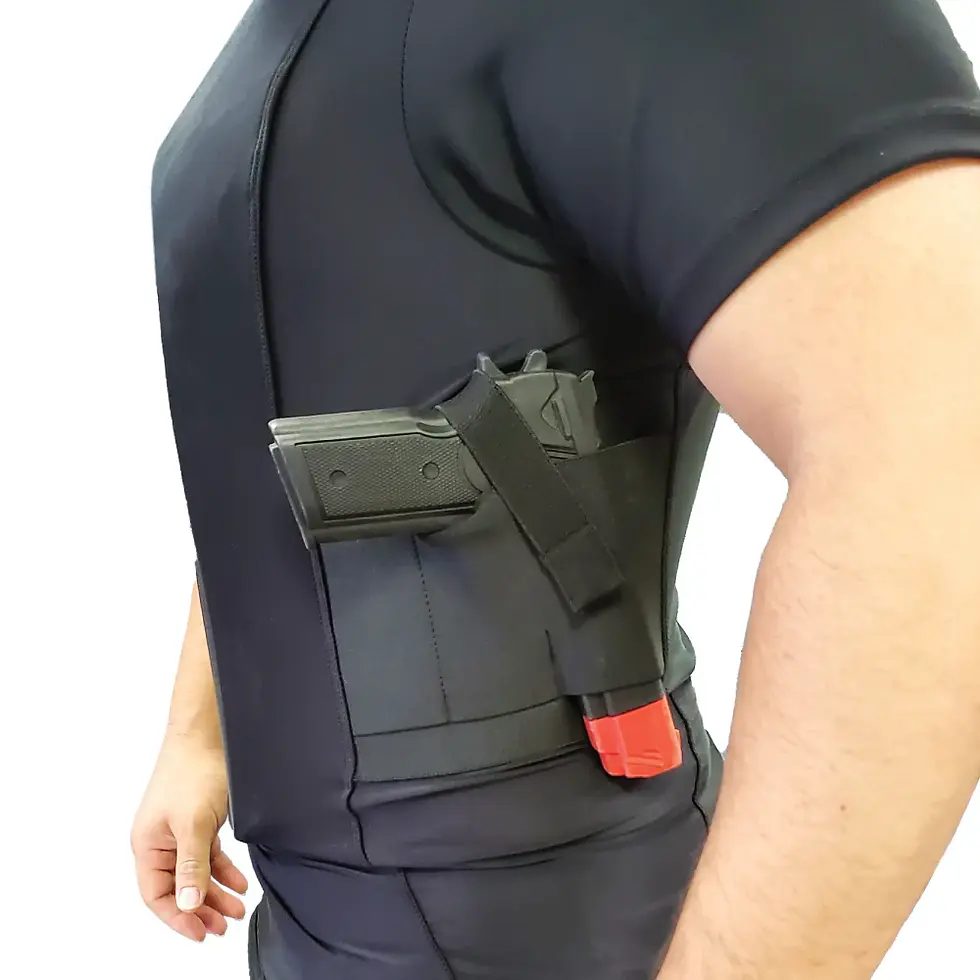 Thumbnail: Safe-T-Shirt (Ballistic Plate Carrier w/Holster)