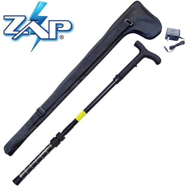 ZAP Cane Stun Gun Walking Cane with Flashlight