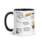 Driving school comical mug