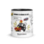 Driving school comical mug