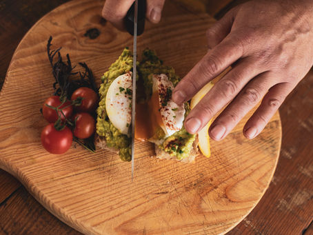 egg and avocado sandwich