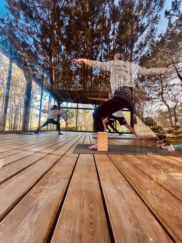 ladies doing Yoga