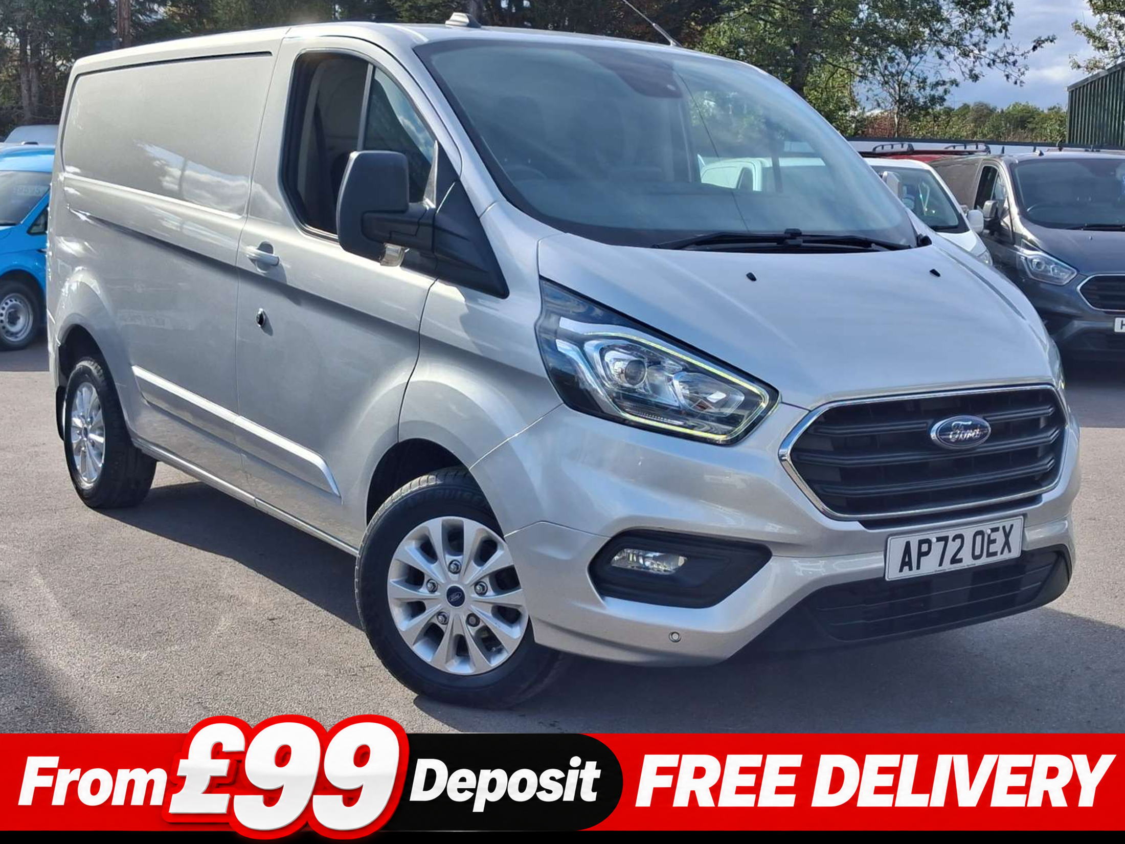 Ford Transit Custom 2.0 280 EcoBlue Limited Panel Van 5dr Diesel Manual L1 H1 Euro 6 (s/s) (130 ps) AP72 OEX