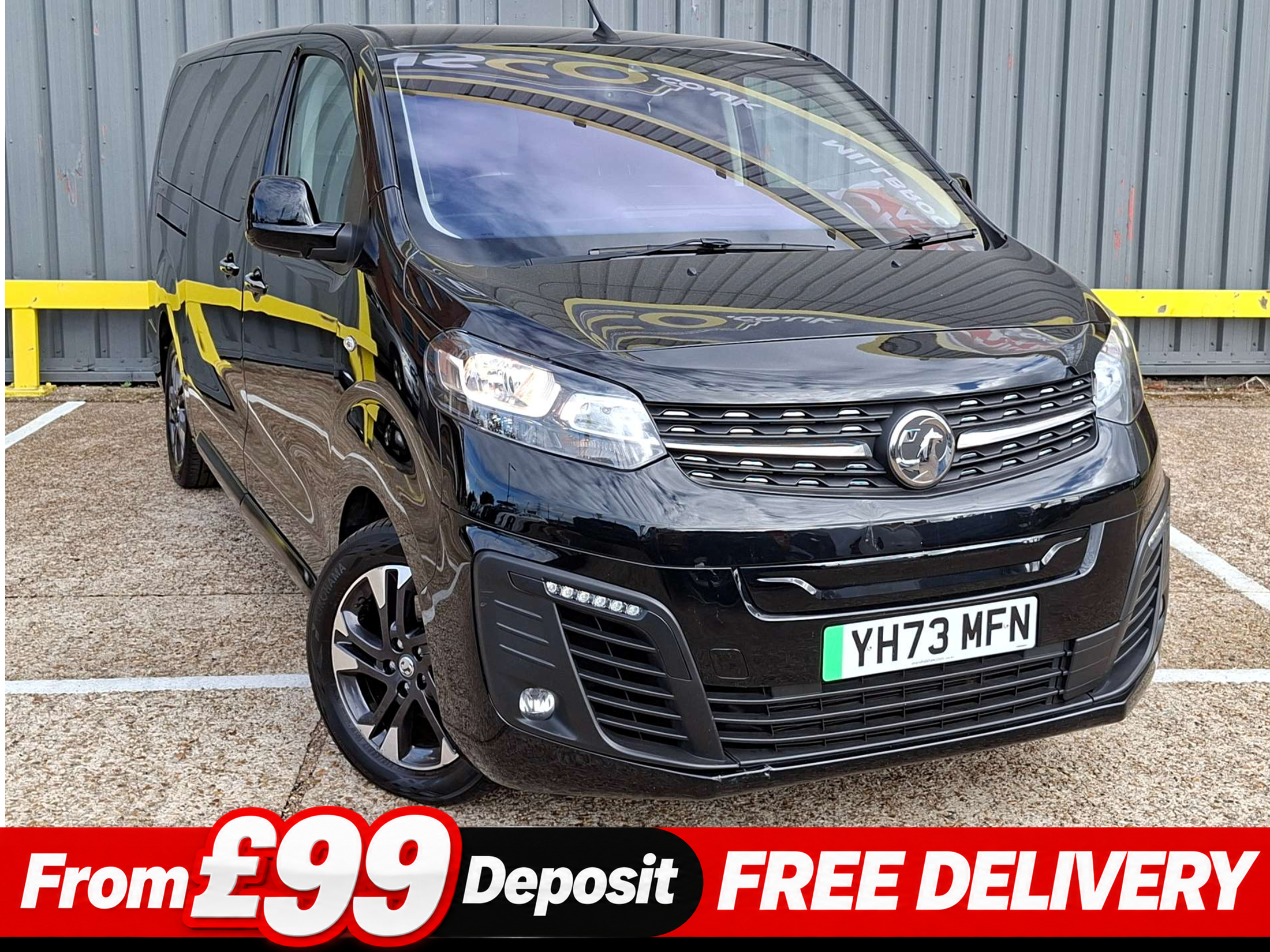 Vauxhall Vivaro Life Electric 50kWh Ultimate MPV 5dr Electric Auto LWB (8 Seat, 11kW Charger) (136 ps)