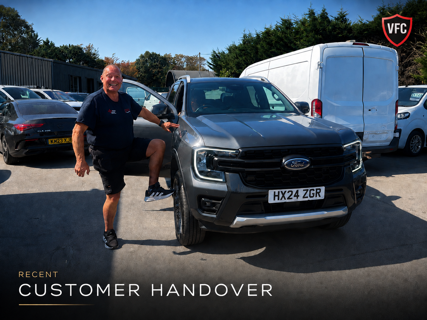 Recent Van Finance Company customer handover 5
