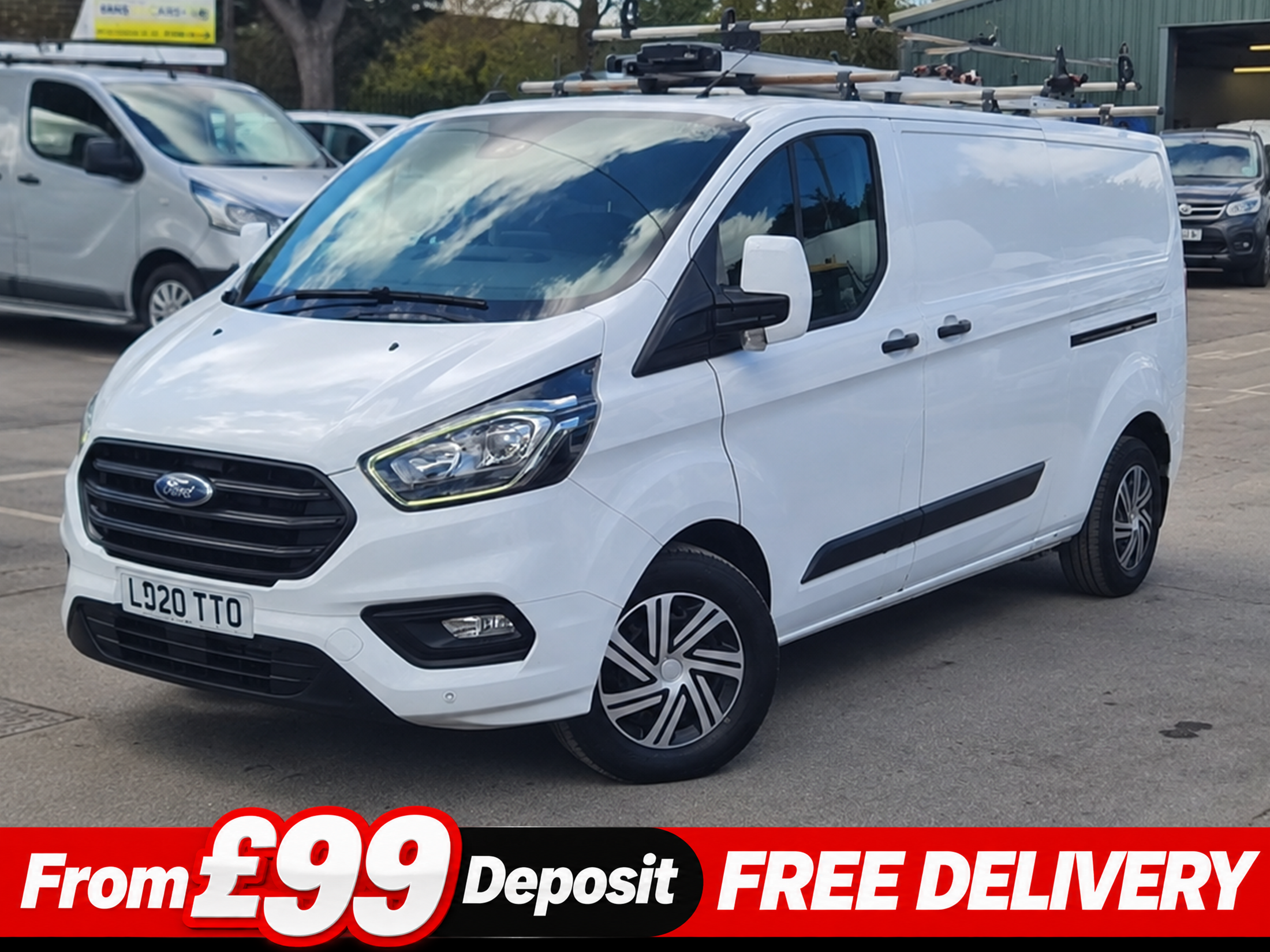 Ford Transit Custom 2.0 320 EcoBlue Trend Panel Van 5dr Diesel Manual L2 H1 Euro 6 (s/s) (105 ps) - Image 1