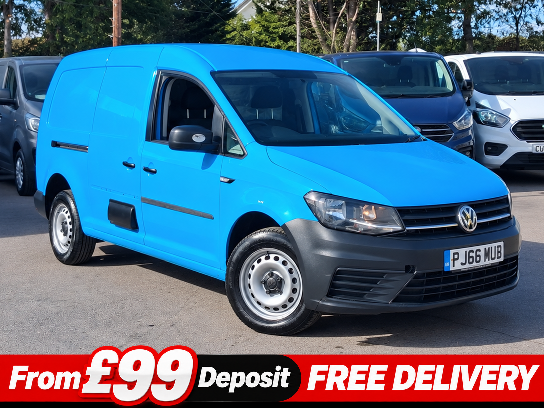 Volkswagen Caddy Maxi 2.0 TDI C20 BlueMotion Tech Startline PJ66 MUB