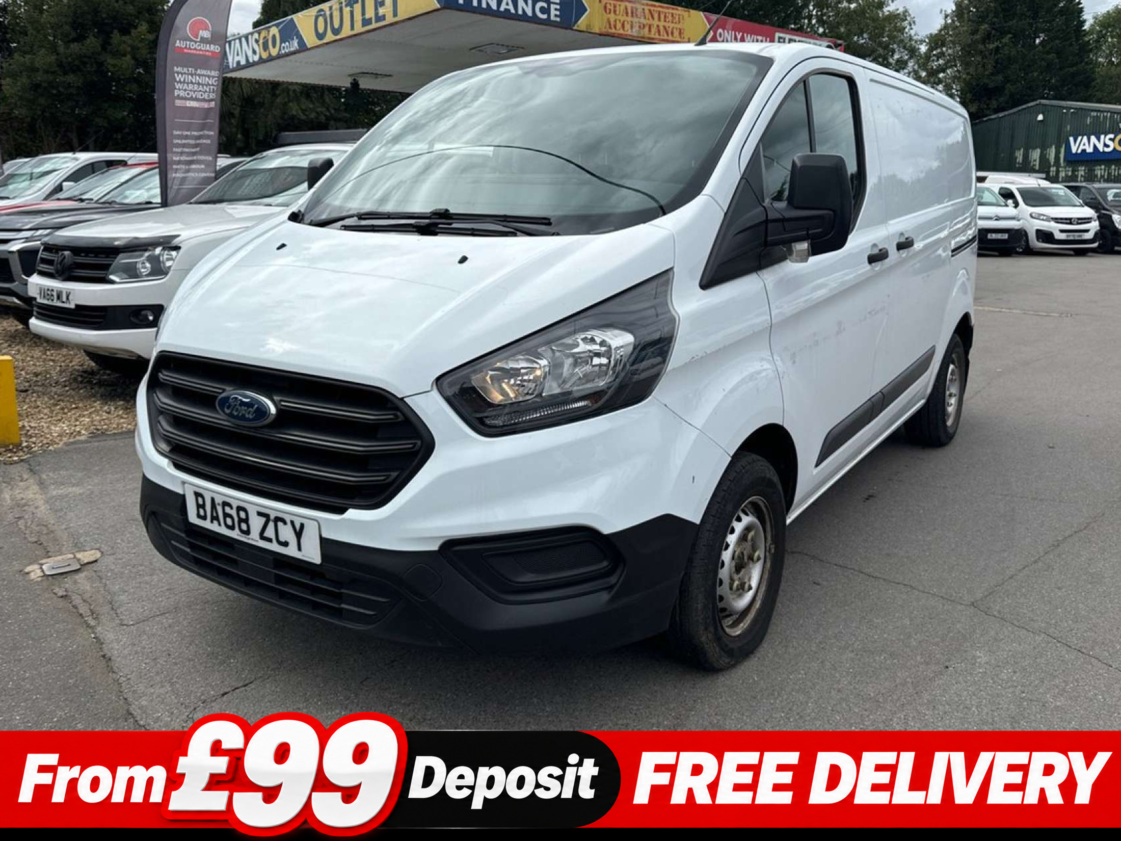 Ford Transit Custom 2.0 300 EcoBlue Panel Van 5dr Diesel Manual L1 H1 Euro 6 (105 ps) - Image 1