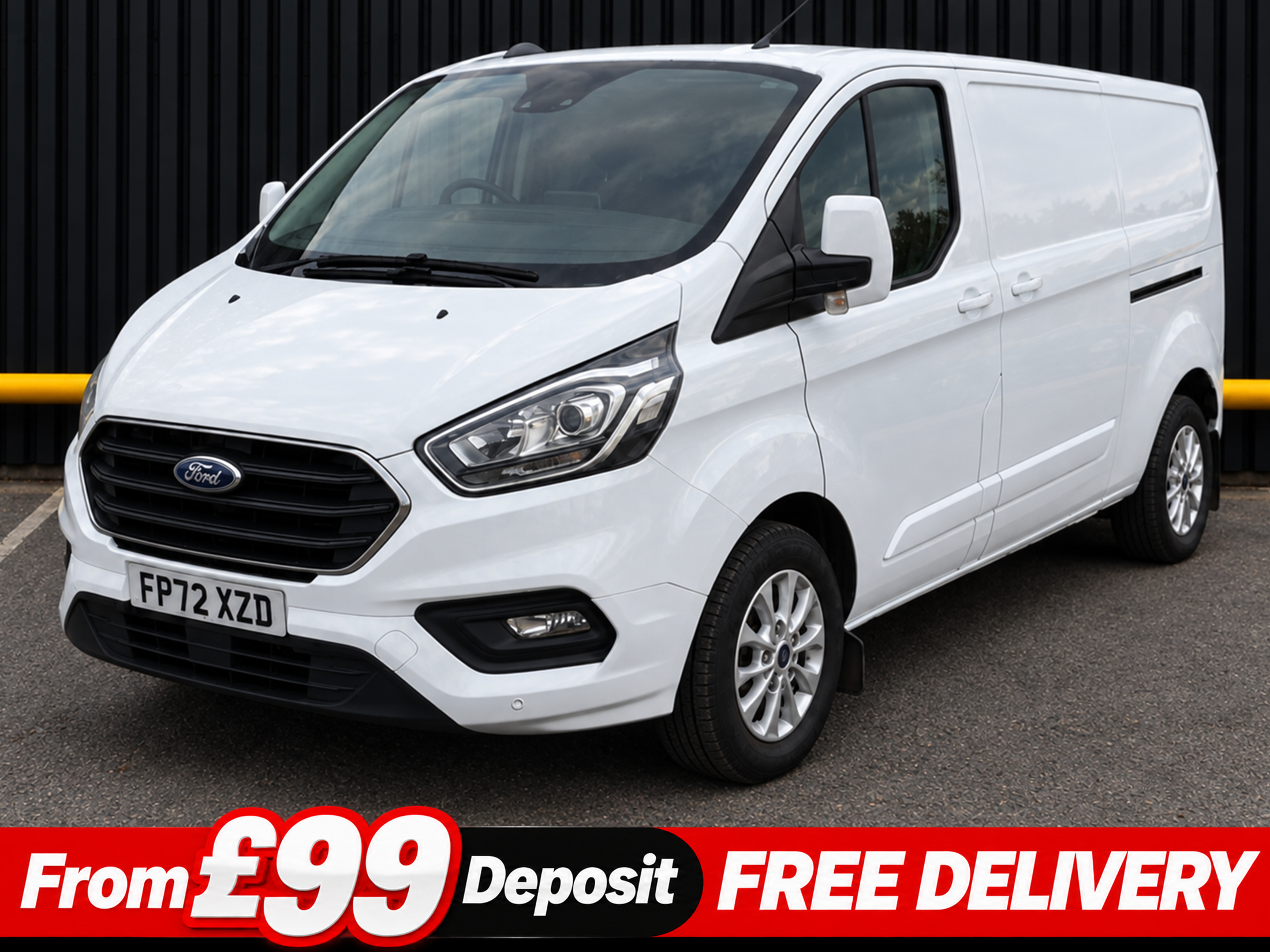 Ford Transit Custom 300 EcoBlue Limited FP72 XZD
