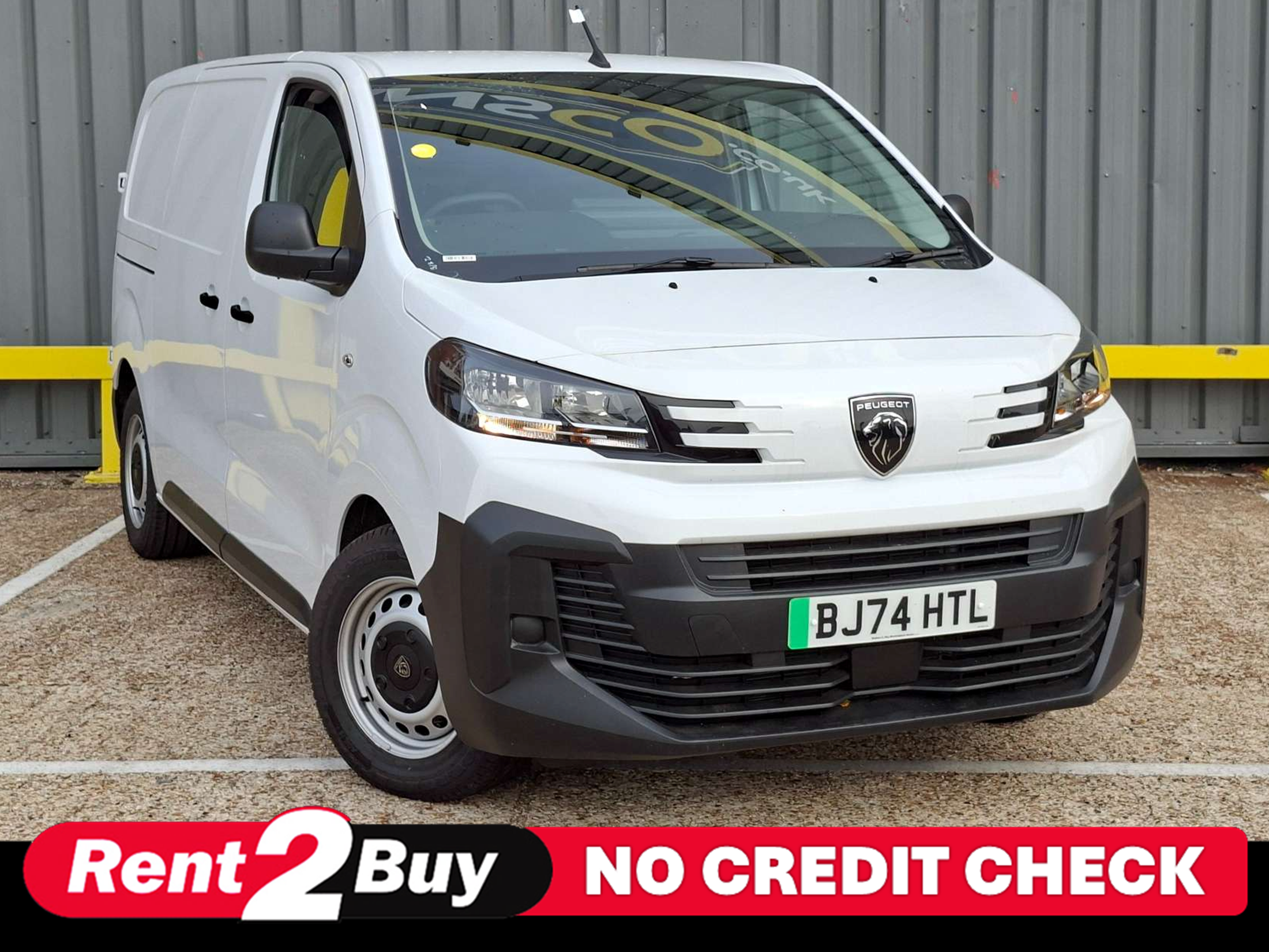 Peugeot e-Expert 75kWh Professional Standard Panel Van 6dr Electric Auto MWB (11kW Charger) (136 ps) BJ74 HTL