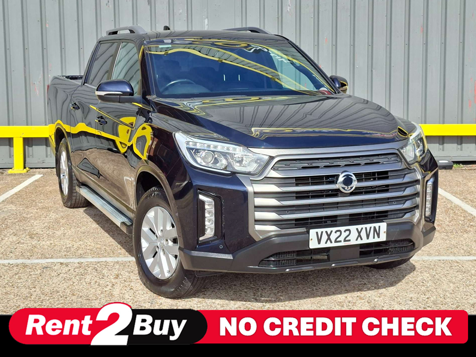 SsangYong Musso 2.2D Rhino Pickup Double Cab 4dr Diesel Auto 4WD L3 Euro 6 (181 ps) VX22 XVN