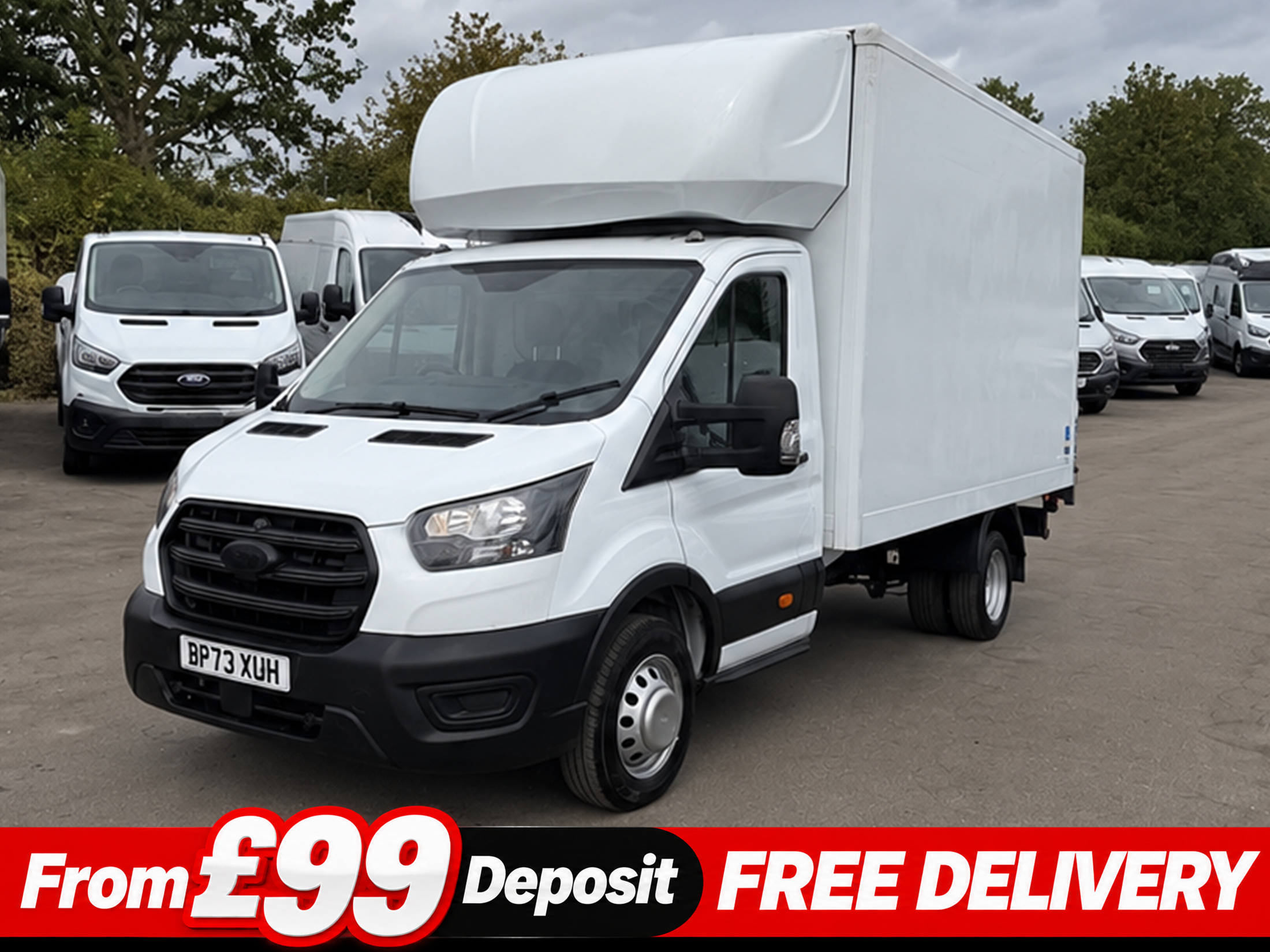 Ford Transit 2.0 350 L4 Luton BP73 XUH