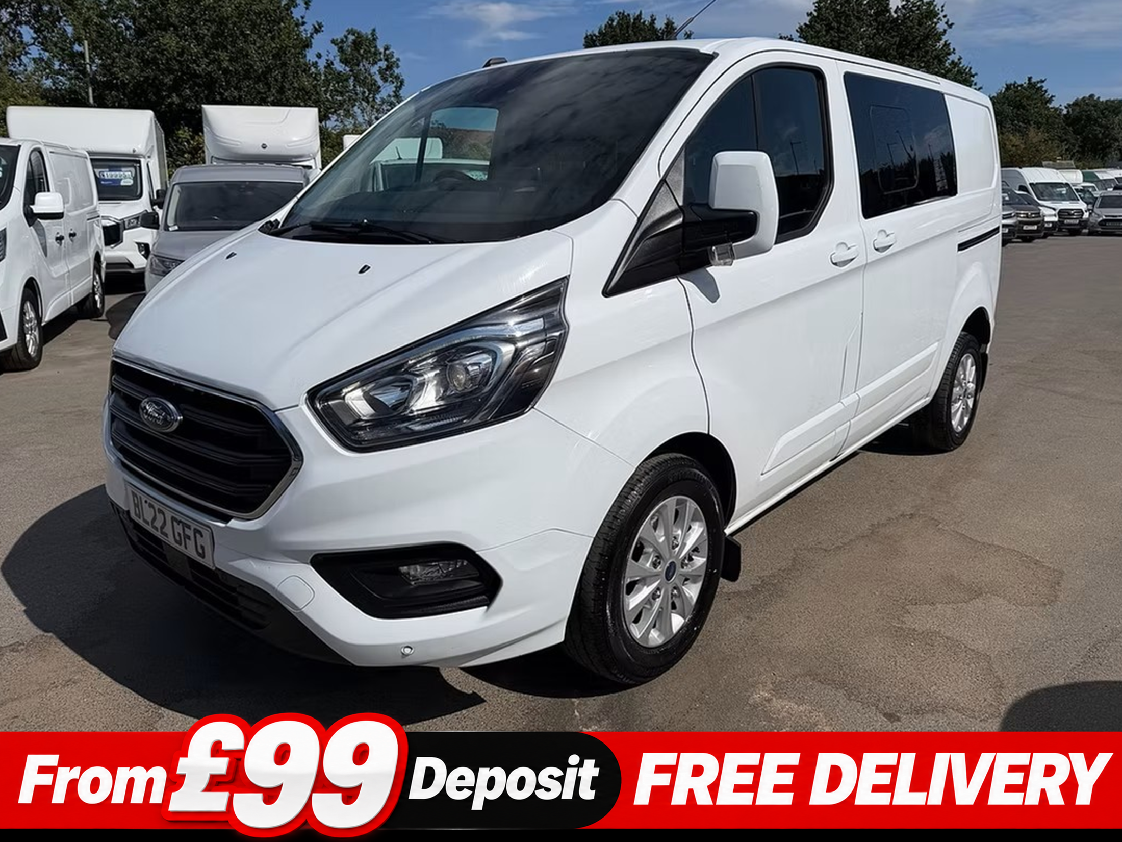 Ford Custom Limited CREW VAN - Image 1
