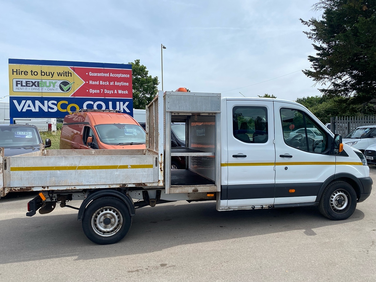 Ford Transit 350 EcoBlue DROPSIDE - Thumbnail 4