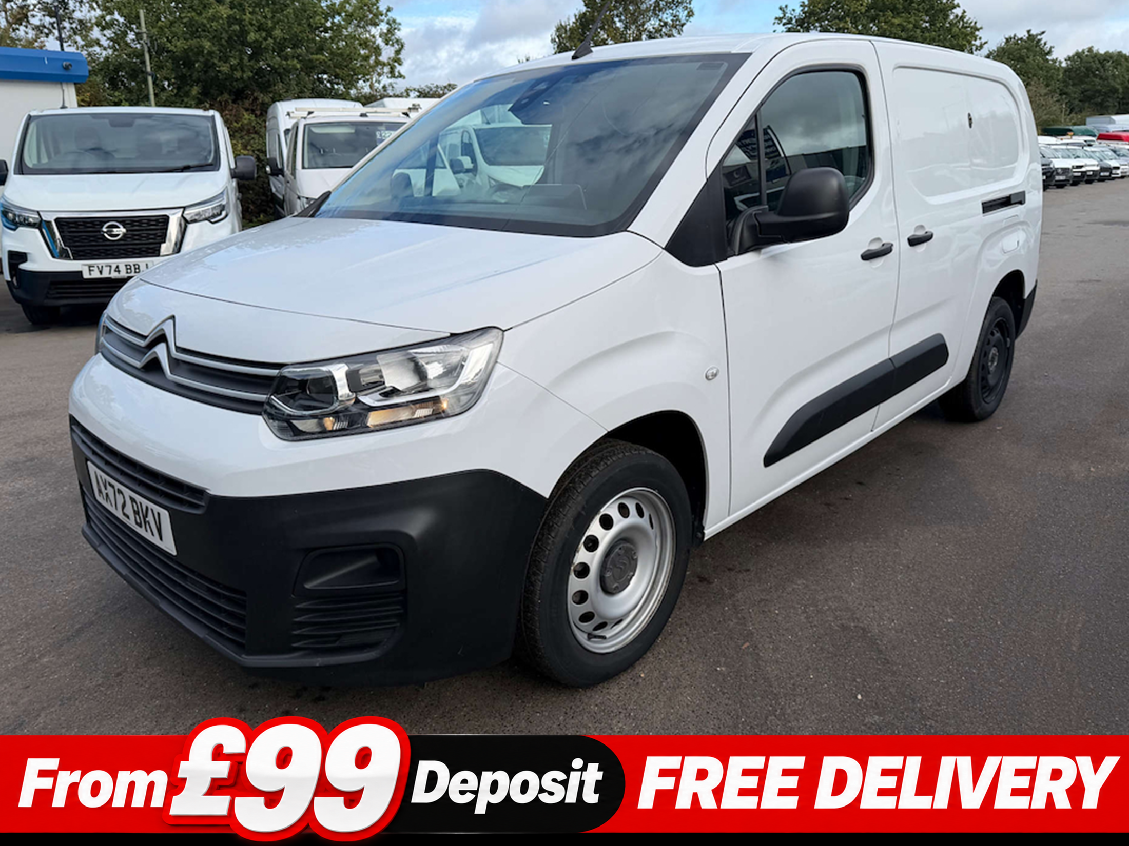 Citroen Berlingo 1.5 BlueHDi 950 Enterprise Edition XL Panel Van 6dr Diesel Manual LWB Euro 6 (s/s) (100 ps)