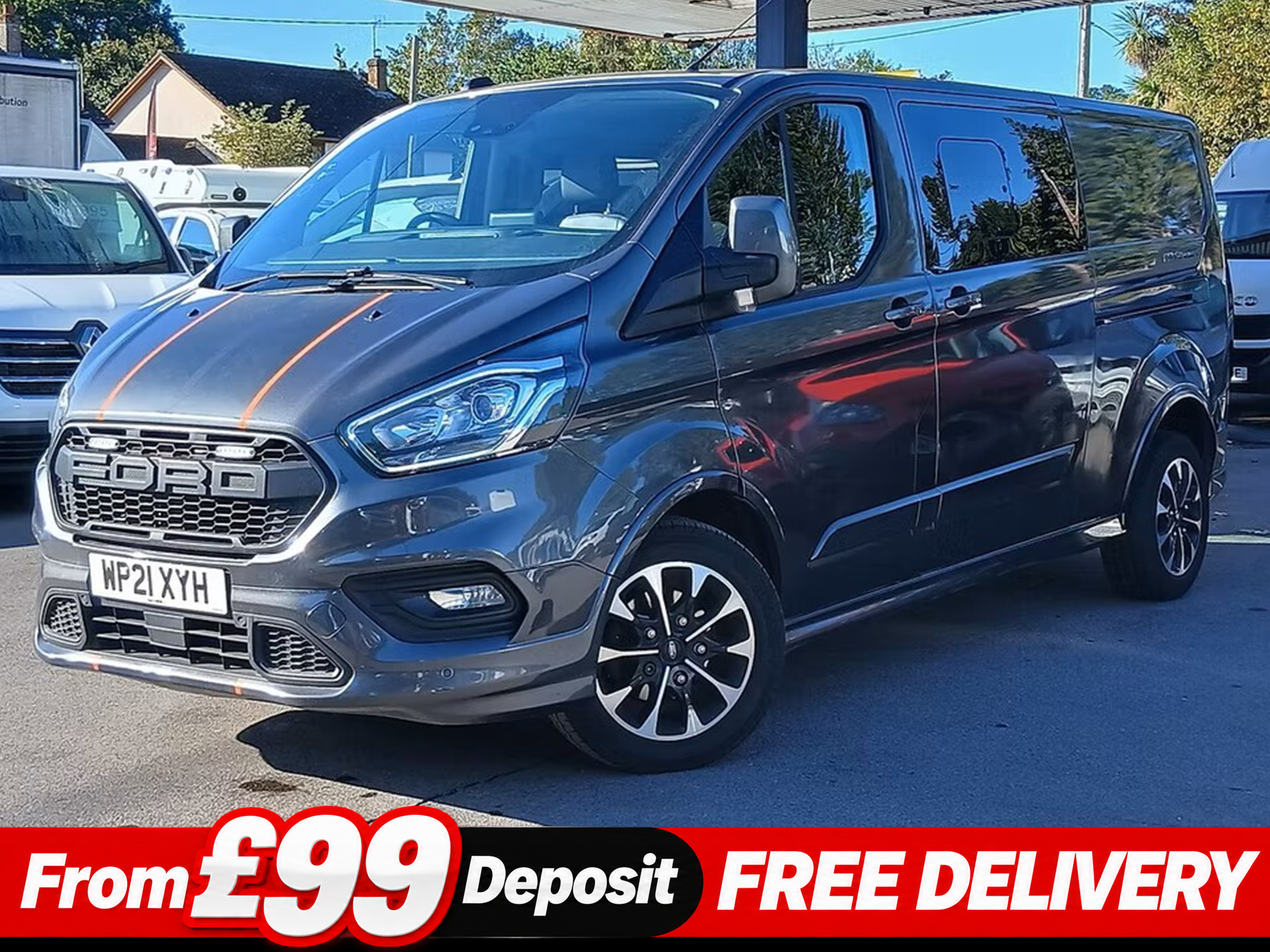 Ford Custom 320 Sport Crew Van WP21 XYH
