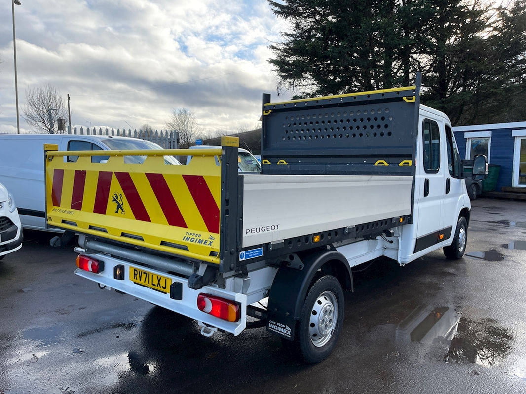 PEUGEOT BOXER DOUBLE CAB TIPPER thumbnail 7