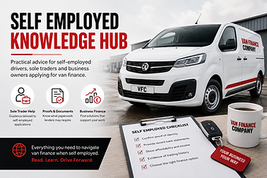 Can Self-Employed People Get Van Finance? A Complete UK Guide