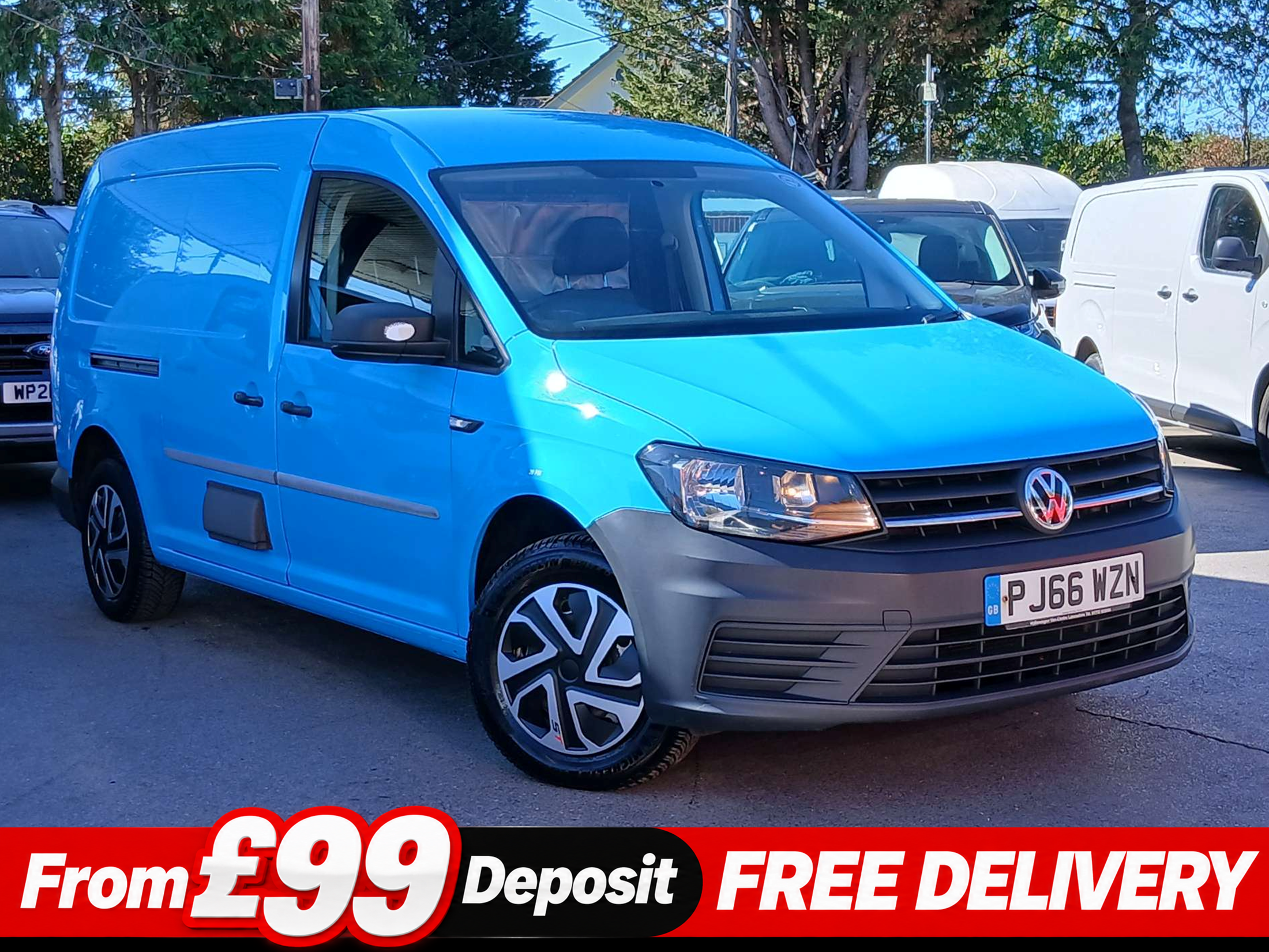 Volkswagen Caddy Maxi 2.0 TDI C20 BlueMotion Tech Startline PJ66 WZN
