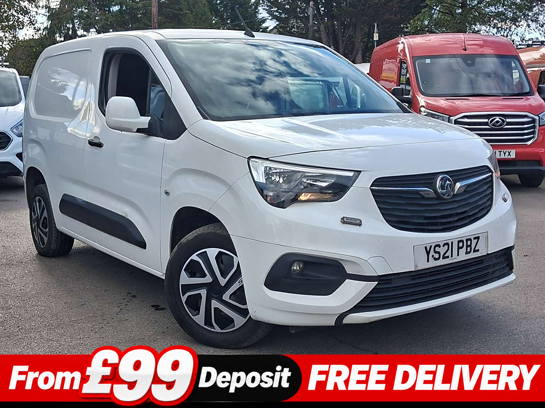 Vauxhall Combo 1.5 Turbo D 2300 Sportive Panel Van 4dr Diesel Manual L1 H1 Euro 6 (100 ps)