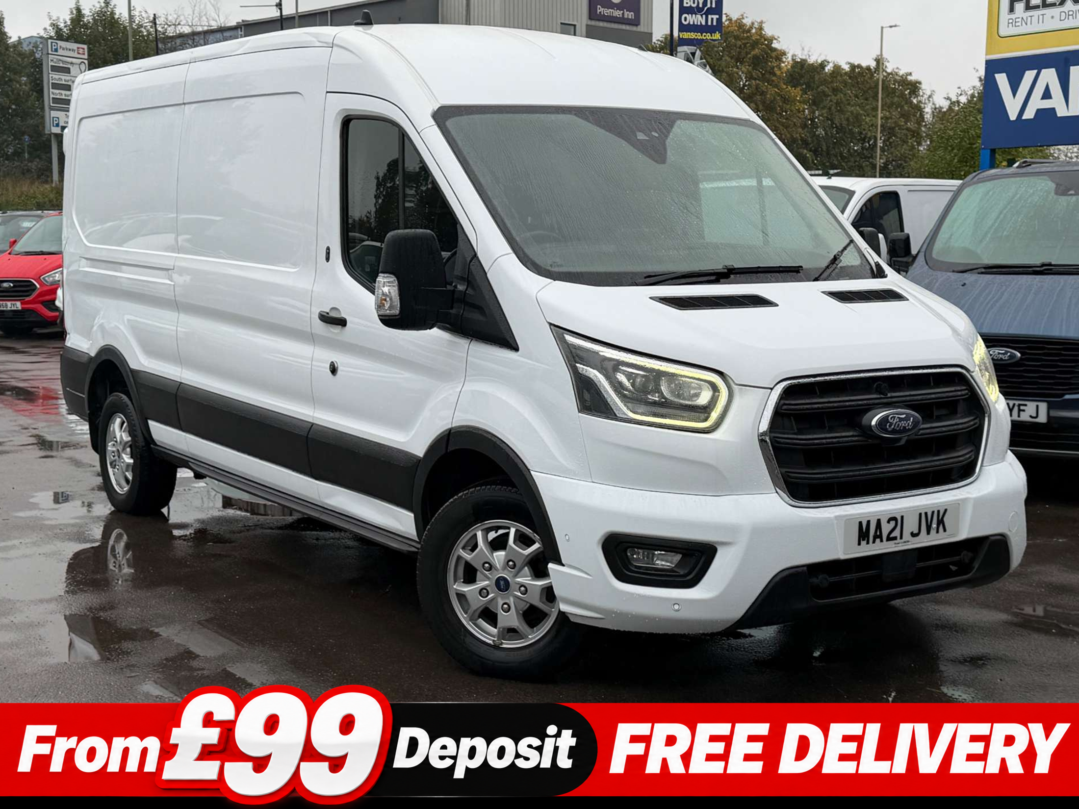 Ford Transit 2.0 350 EcoBlue Limited MA21 JVK