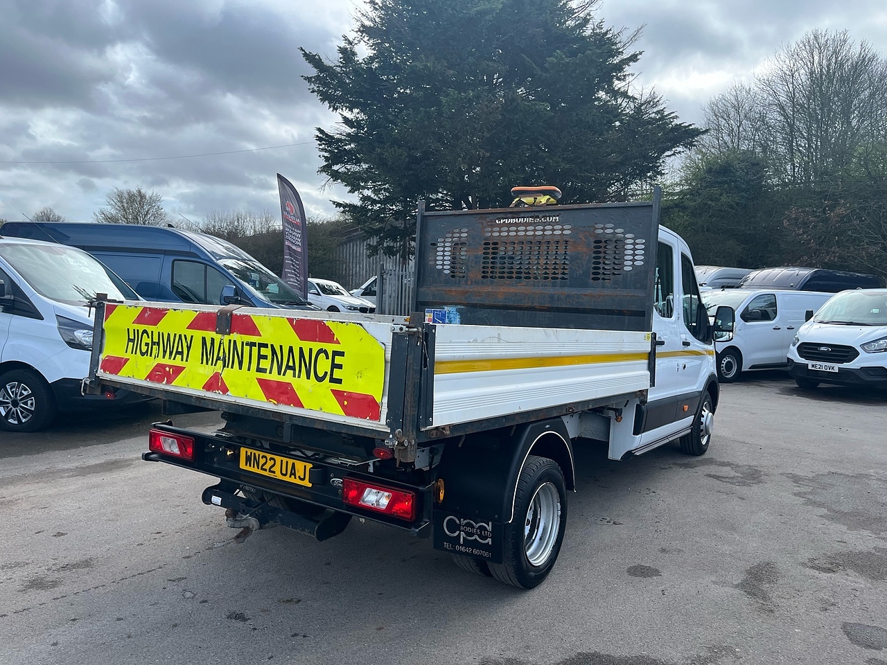 Ford Transit 350 Twin Wheel Tipper - Thumbnail 7