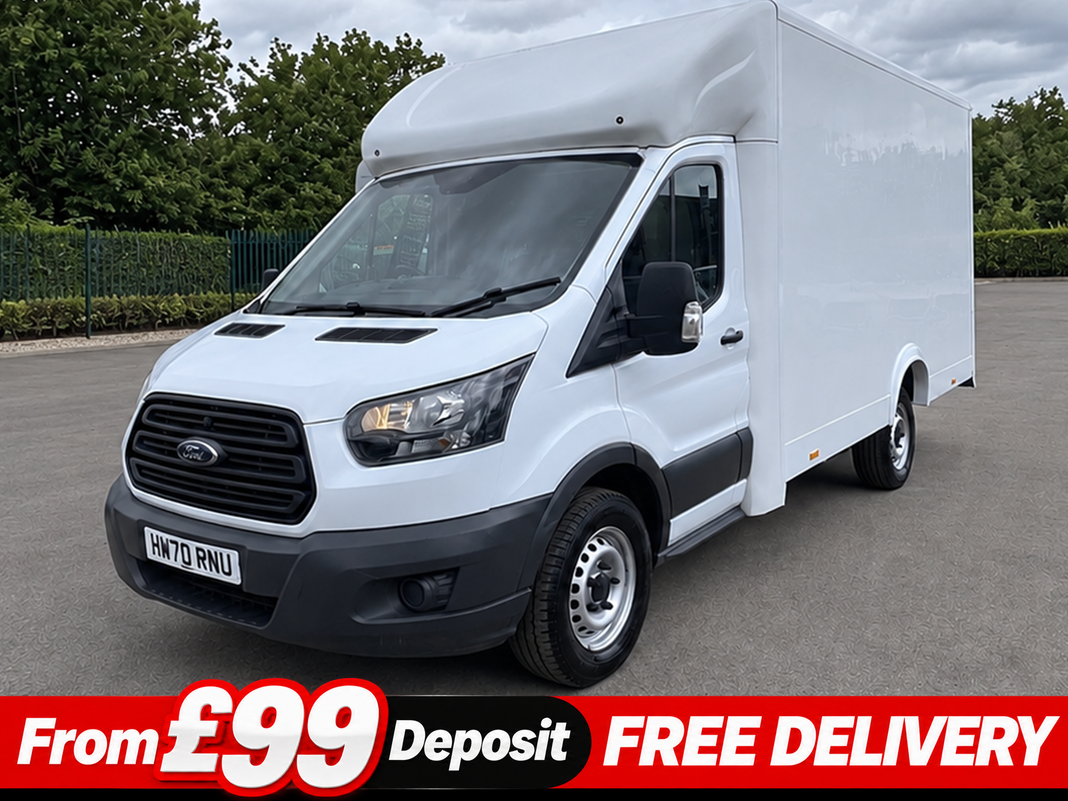 Ford Transit LOW LOADER - ONLY 24K HW70 RNU