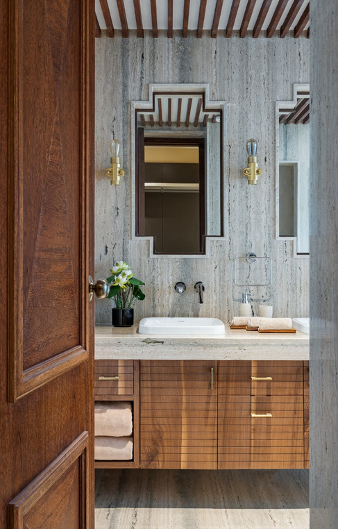 Bathroom interiors Mid-Century Modern be