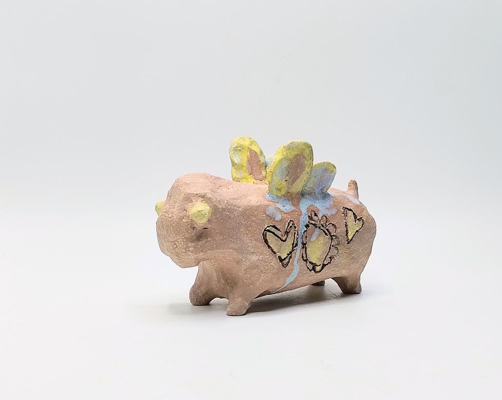 Cute ceramic sculpture by Julle