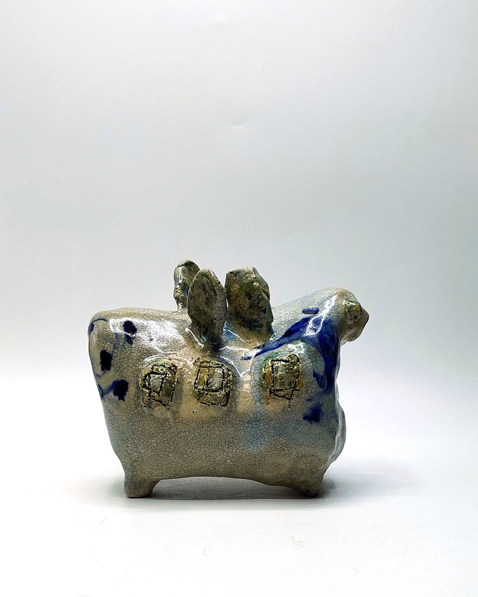 Contemporary ceramic sculpture