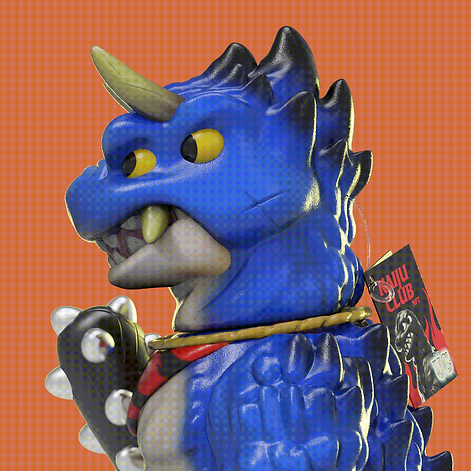 character 3d render art toy model motion collectible nft