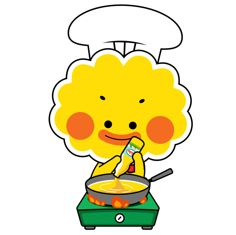 branding CI graphic design character Oleen Palm Oil 2D 3D sticker line