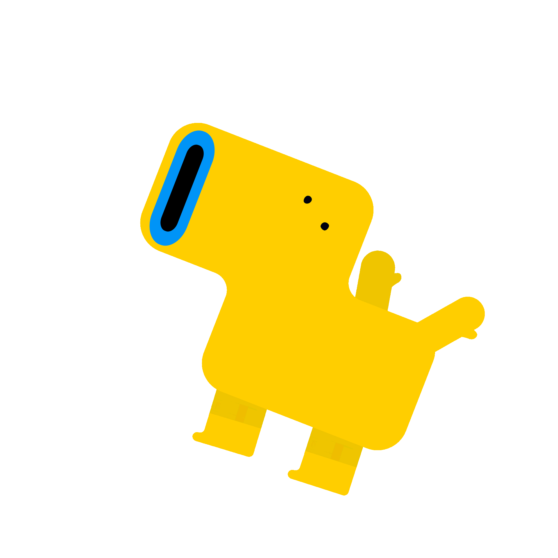 character 2D motion graphic animate