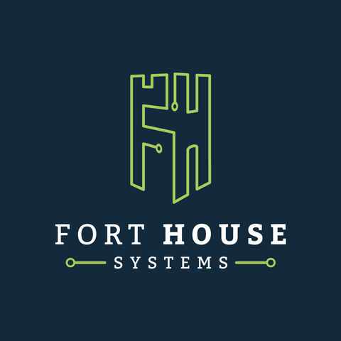 Fort House Systems logo design by Design by pie