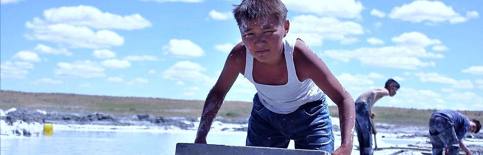 Yersultan, il protagonista del film Bauryna Salu