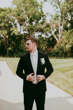 Groom at The Silo. Photographer: Blake Beaver Photography