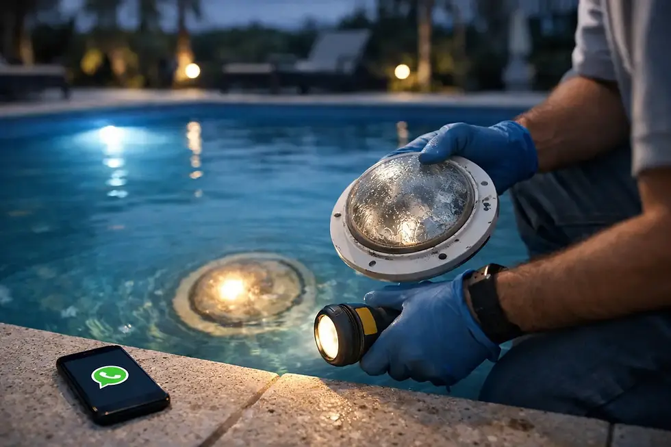 When Should Pool Lights Be Replaced? Key Signs