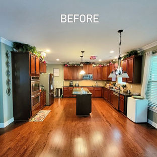traditional-dark-wood-kitchen-before-remodel-Augusta, GA