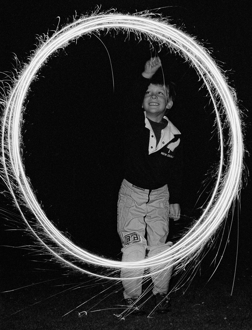 Fun with a Sparkler