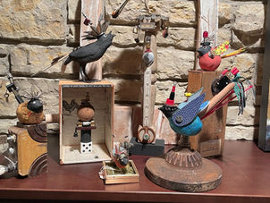 Assemblage Artist Combines Items Others Might Easily Overlook into Interesting Creations
