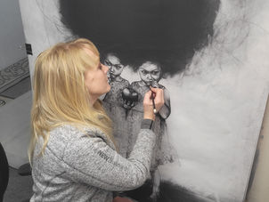 3 Women OPEN STUDIO Art Show on 11/5 & 11/12 with Drinks/Music/Free Tix to "One-of-Kind-Show"