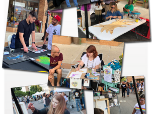 8/1/25 Aurora's Stolp Island Block Party Needs 8 More Artists for Live Demos -- No Booth Necessary -- FREE!